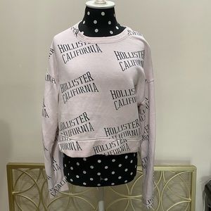 Light pink long sleeve hollister shirt